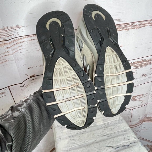 New Balance Mens 990V5 Gray Low Top Lace Up Sneaker Shoes Size 10.5 2E - Picture 7 of 8